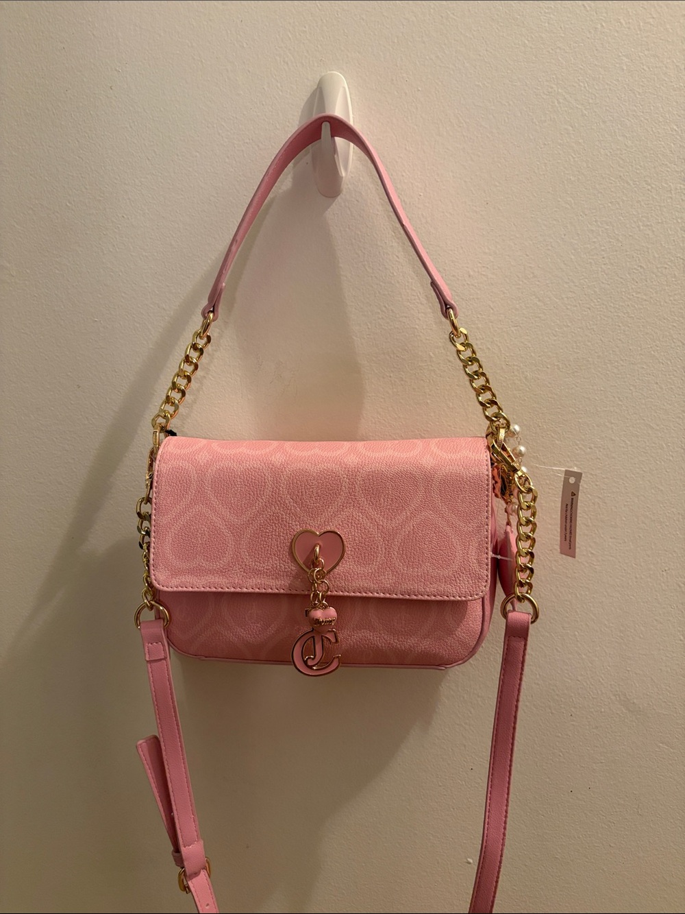 Juicy Couture Chain-Accent Shoulder Bag